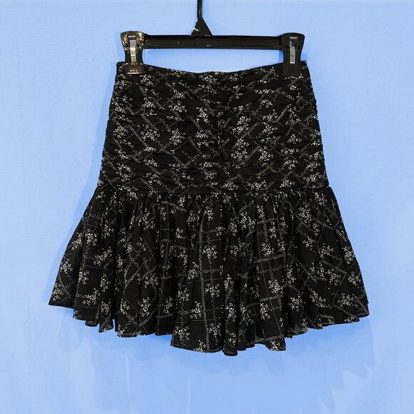 Cinq à Sept Amelia Floral Mini Skirt - Picture 2 of 11